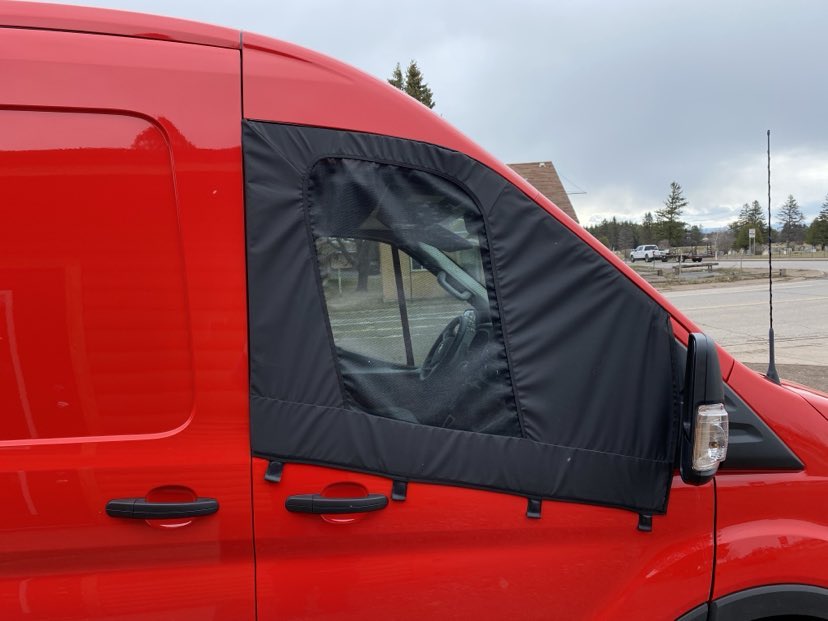 Transit Driver/Passenger Window Screens - Set