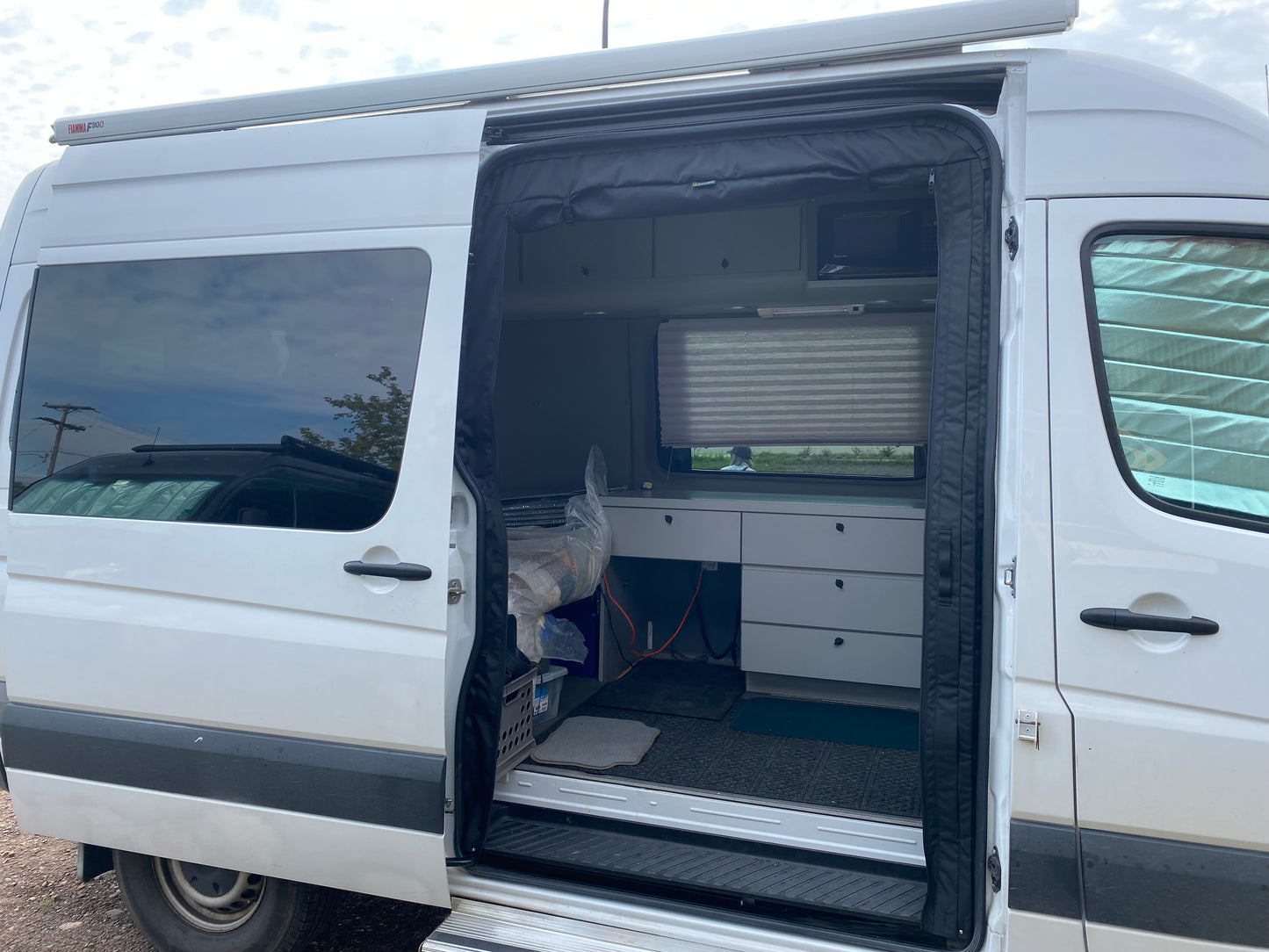 Sprinter Slider Door Screen (Passenger Side)